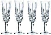 Nachtmann Champagnerglas 4er Set NOBLESSE, klar, Kristallglas