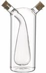 Leonardo Essig/&Ouml;lflasche 2in1, klar, Glas