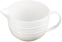 LE CREUSET R&uuml;hrsch&uuml;ssel mit Henkel STONE, Steinzeug