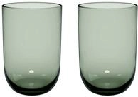 Like by Villeroy &amp; Boch Longdrinkbecher Set 2-tlg. LIKE SAGE,...
