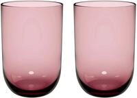 Like by Villeroy &amp; Boch Longdrinkbecher Set 2-tlg. LIKE GRAPE,...