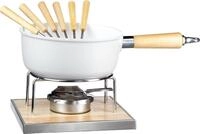 M&auml;ser K&auml;sefondueset 9-tlg., Aluminium