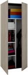 VCM Putzschrank VANDOL, Eiche s&auml;gerau/sonoma, Holznachbildung