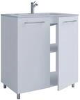 VCM 2-tlg. Stand-Badblock BADINOSS2D, Holznachbildung