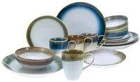 creaTable Kombiservice 16-tlg CASCADE, multicolour, Steinzeug