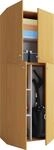 VCM Putzschrank LONA, buche, Holznachbildung