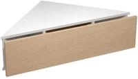 VCM Wandschublade USAL, weiss/braun, Holznachbildung