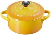 LE CREUSET Mini Cocotte 10cm Nectar, gelb, Steinzeug