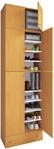 VCM Schuhschrank LONA XXL, buche, Holznachbildung