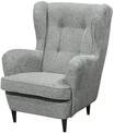Ohrensessel Oskar - grau - 78 cm - 102 cm - cm 98,0 - Sconto