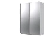 Schwebet&uuml;renschrank Queen - wei&szlig; - 135 cm - 198 cm - cm 65,0 - Sconto