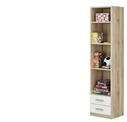 Standregal Cariba - holzfarben - 47 cm - 197 cm - cm 38,0 - Sconto
