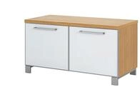 Garderobenbank - wei&szlig; - Materialmix - 84 cm - 45 cm - cm 40,0 - M&ouml;bel Kraft