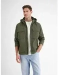 Shell-Blouson mit abnehmbarer Kapuze - Deep Olive - S