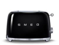 Smeg TSF01BLEU 2-Scheiben-Toaster Schwarz