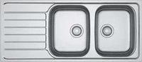 FRANKE 101.0469.740, Franke Spark SKX 621 - 101.0469.740 Edelstahlsp&uuml;le geb&uuml;rstet