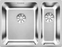 BLANCO 526129, Blanco Solis 340/180-U - 526129 Edelstahlsp&uuml;le B&uuml;rstfinish
