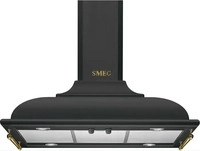 SMEG KCI19AOE, Smeg KCI19AOE Inselhaube 90 cm Anthrazit,...