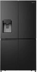 Hisense RQ760N4BFE French Door K�hl-Gefrier-Kombination Schwarz Inox