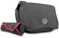 mantona 17940, Mantona Cool Bag Kameratasche schwarz/rot