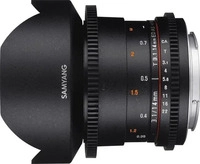 Samyang 21526, Samyang MF 14mm T3,1 Video DSLR II Canon EF