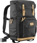 mantona 21344, Mantona Fotorucksack Luis schwarz, Retro