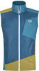 Ortovox - Softshell-Jacke - Windbreaker Vest M Petrol Blue für Herren - Größe M -