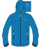 CMP KID Rain Jacket FIX Hood cyano (M885) 104