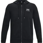 Under Armour Men's UA Essential Fleece Full-zip Hoodie black white (001) L