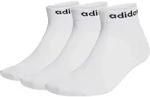adidas Thin Linear Ankle Socks 3 Pair Pack white-black (001A) L