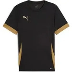 Puma Teamgoal Matchday Jersey jr puma black-puma gold-matte gold (28) 116