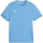 Puma Teamgoal Matchday Jersey jr electric blue lemonade-puma white-puma team royal