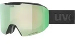 Uvex Evidnt Attract V S black matt vario green mirror one size