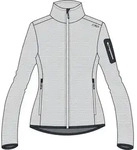 CMP Woman Fleece Fleece Jacket bianco-graffite (13XR) 44