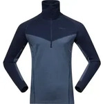 Bergans Inner:dual Merino Half Zip Men granite blue/navy blue (25649) M
