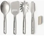 Sea to Summit Detour Stainless Steel Utensil Set stainless steel grey [4 Piece]