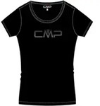 CMP Woman CO T-shirt nero (U901) 34