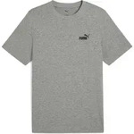 Puma Essentials Small No. 1 Logo Tee medium gray heather (03) S