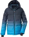 killtec KSW 382 Boys Ski Quilted Jacket neon blue (00838) 152