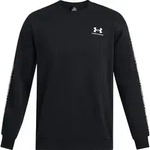 Under Armour Icon Fleece Crew Taping black white L