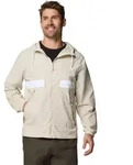 Columbia Spire Valley Hooded Windbreaker dark stone, white (279) L
