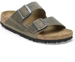 Birkenstock Arizona Natural Leather, Oiled faded khaki (1624) Normal 42