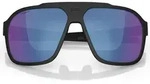Bliz A002 matt black grey w blue mirror (70180362)