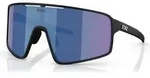 Bliz P001 matt black grey w blue mirror (70151242)