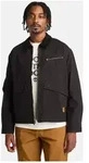 Timberland Mens Washed Canvas Jacket black L