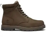 Timberland Mens Mid Lace UP Waterproof Boot dk brn nubuck 7