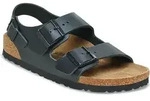 Birkenstock Milano Natural Leather black (1) Schmal 38