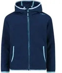 CMP KID G Fleece Jacket FIX Hood blue ink (M928) 104