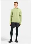 Odlo The Essentials Thermal Hooded Running Mid Layer shadow lime (40440) L