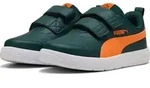 Puma Courtflex V3 V PS green terrain-orange glo-puma white (16) 11